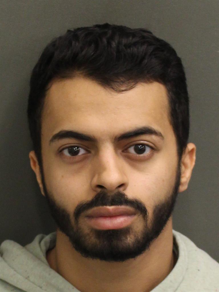  AHMED GHEITH MOHAMMAD Mugshot / County Arrests / Orange County Arrests