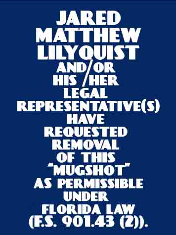  JARED MATTHEW LILYQUIST Photo Image