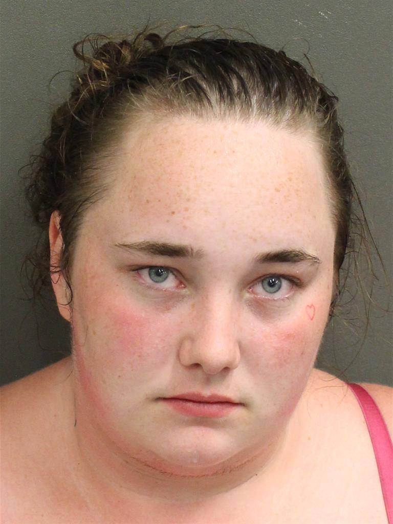  ABEGAIL BREANN TATE Mugshot / County Arrests / Orange County Arrests