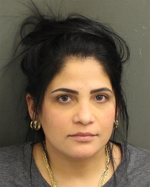  DIANA CAROLINA ARRAGA ARIAS Mugshot / County Arrests / Orange County Arrests