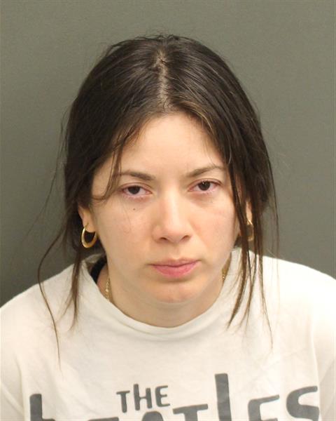  CRISTINA CACERES Mugshot / County Arrests / Orange County Arrests