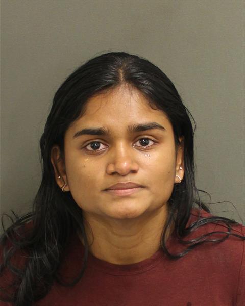  LAVANYA RAJAN Mugshot / County Arrests / Orange County Arrests
