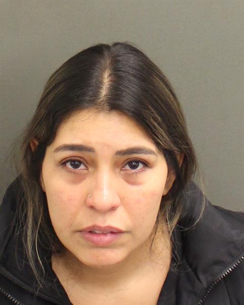  ANDREA MARIANA MENDOZACASTILLA Mugshot / County Arrests / Orange County Arrests