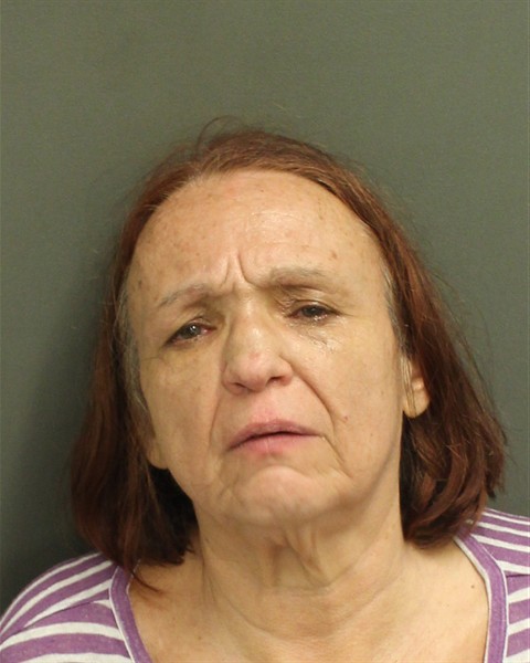  BETTY WEBSTER WOODWARD Mugshot / County Arrests / Orange County Arrests