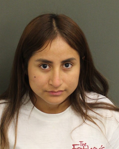  ANLLY MELISSA RECINOSGRANADOS Mugshot / County Arrests / Orange County Arrests