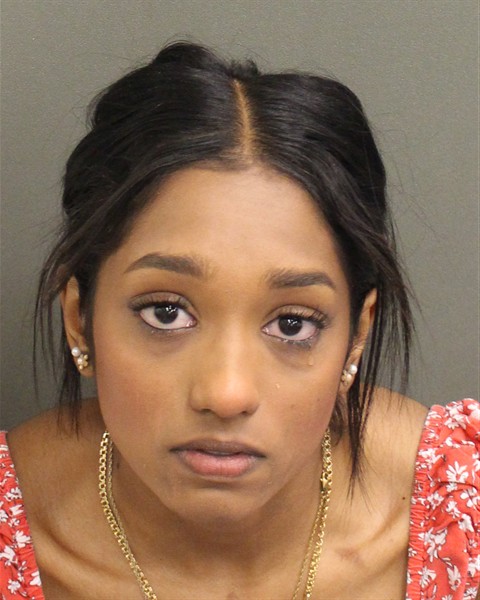  RHIANNA AMEERAH BACCHUS Mugshot / County Arrests / Orange County Arrests