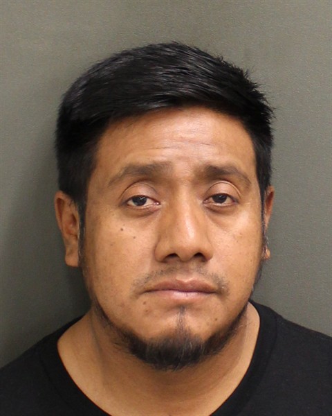  BAYRON TZOYCASTRO Mugshot / County Arrests / Orange County Arrests