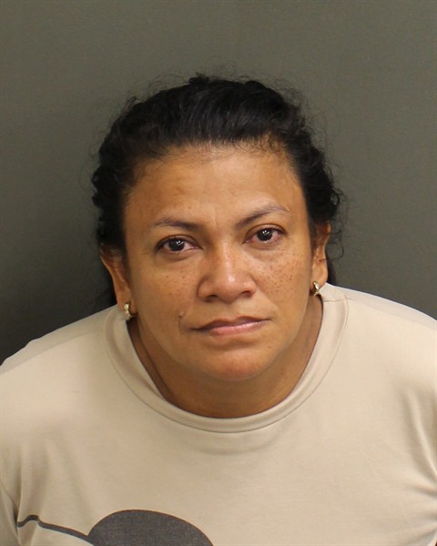  RAQUEL YORLENY CORDONEROMEDINA Mugshot / County Arrests / Orange County Arrests