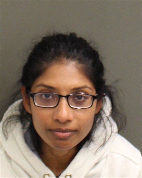  SUKANTHINI SUBBIAH Mugshot / County Arrests / Orange County Arrests